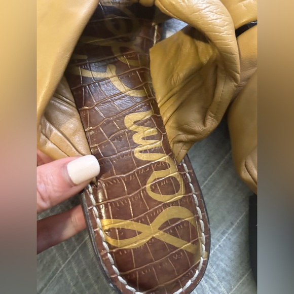 Sam Edelman Tan Braided Flat sandals sz 10 - Picture 9 of 13